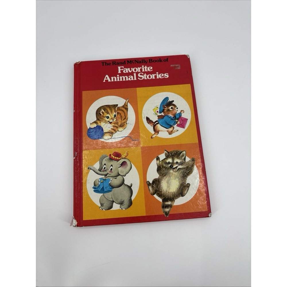 VTG THE RAND MCNALLY BOOK OF FAVORITE ANIMAL STORIES Ian Munn & Jean J. Parrish